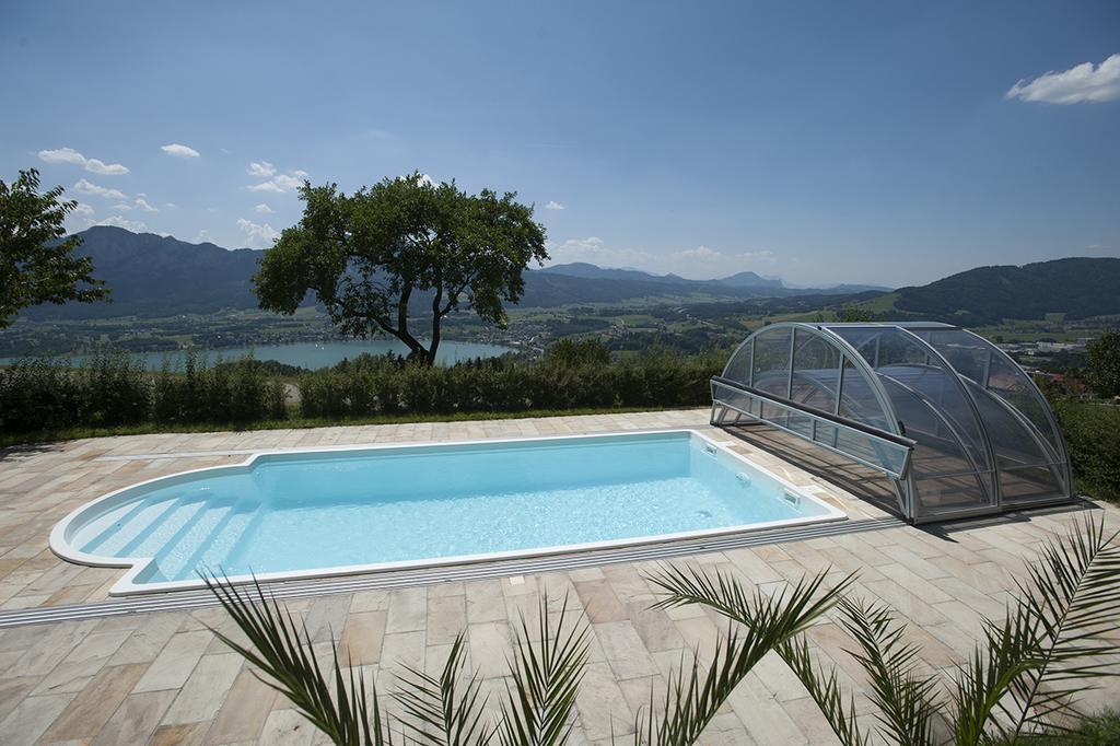 Gesundheitshof Lohninger Villa Mondsee Buitenkant foto