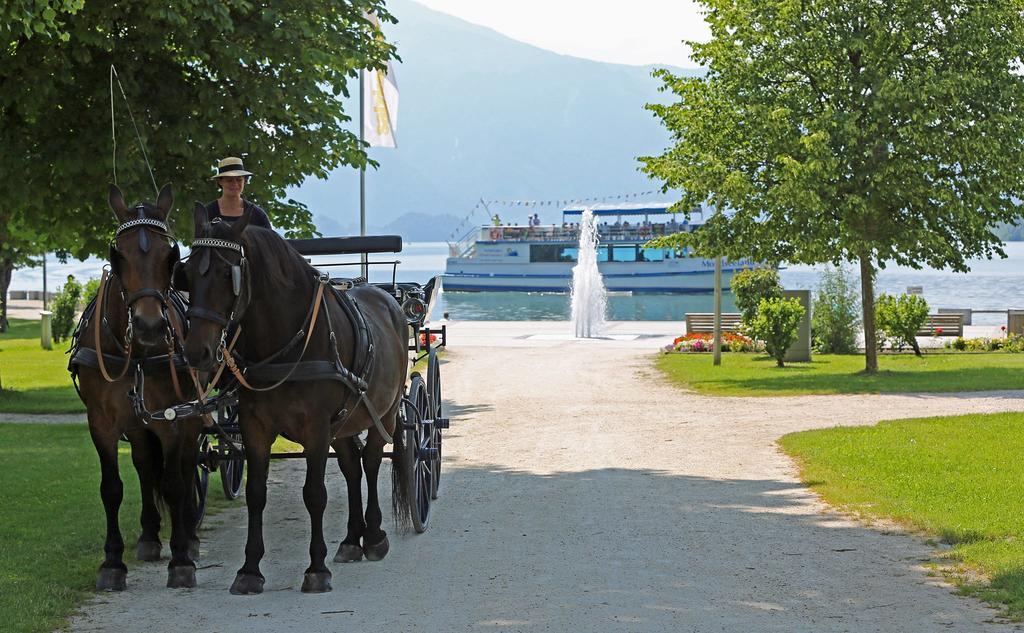 Gesundheitshof Lohninger Villa Mondsee Buitenkant foto