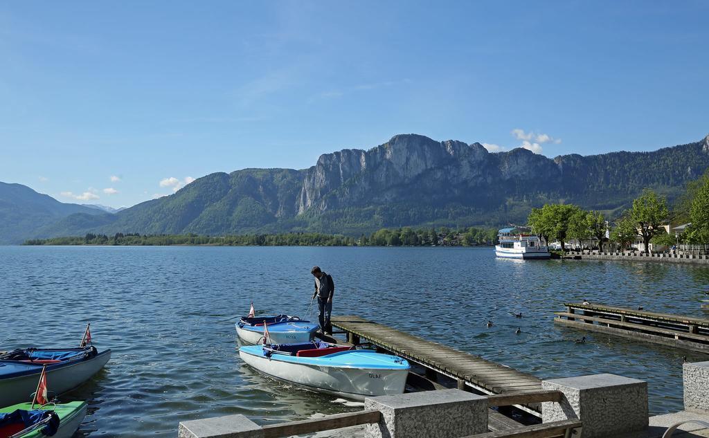 Gesundheitshof Lohninger Villa Mondsee Buitenkant foto